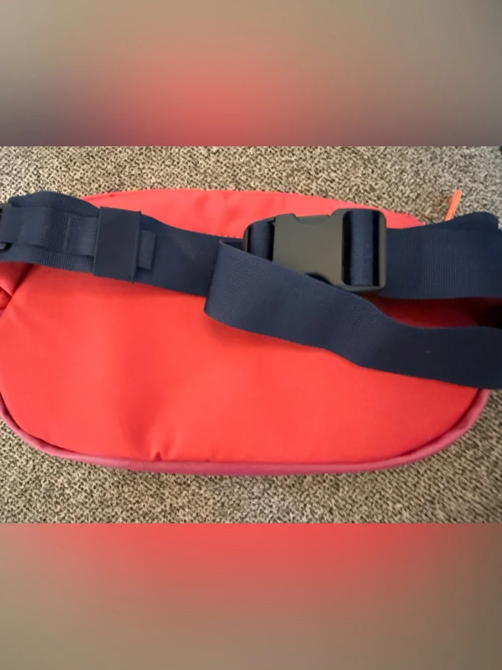 NWOT cotopaxi pink sling belt bag with coral zipper - Picture 2 of 4